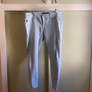 Torrid baby blue jeggings